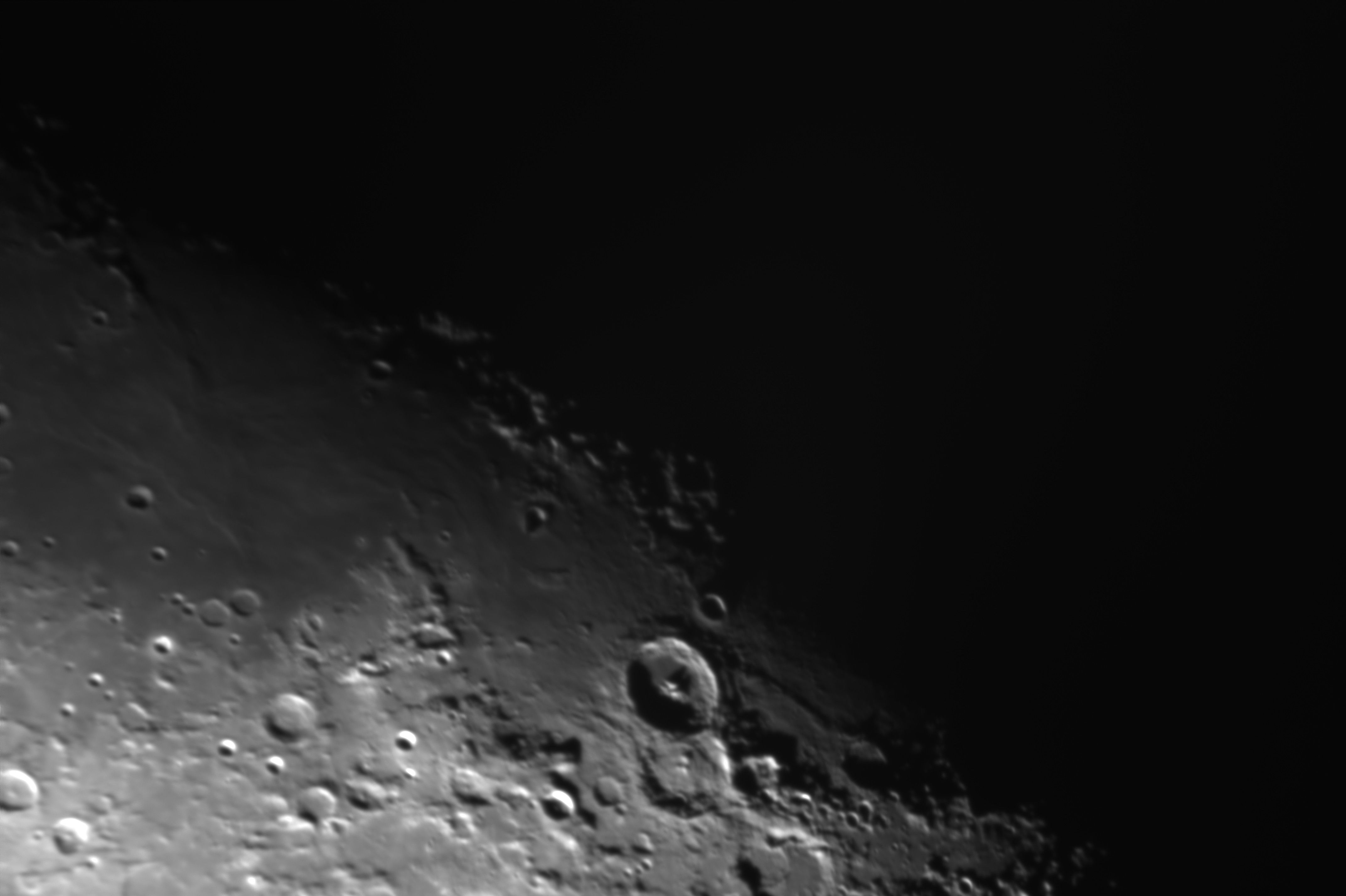 Some very well-defined craters