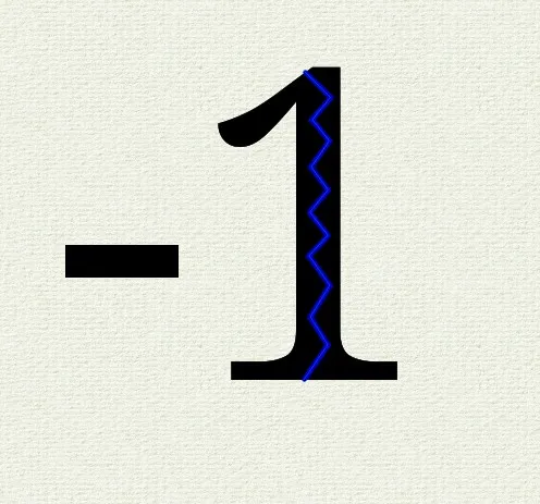 Minus one